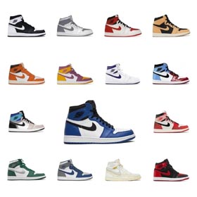Nike Jordan 1 Retro High(40 Style)-0009