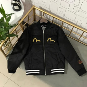 EVISU SS22 pattern embroidered zipper jacket -4376